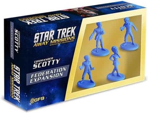 Commander Scotty Federation Expansion Star Trek Away Missions Board Game by Gale force Nine 1