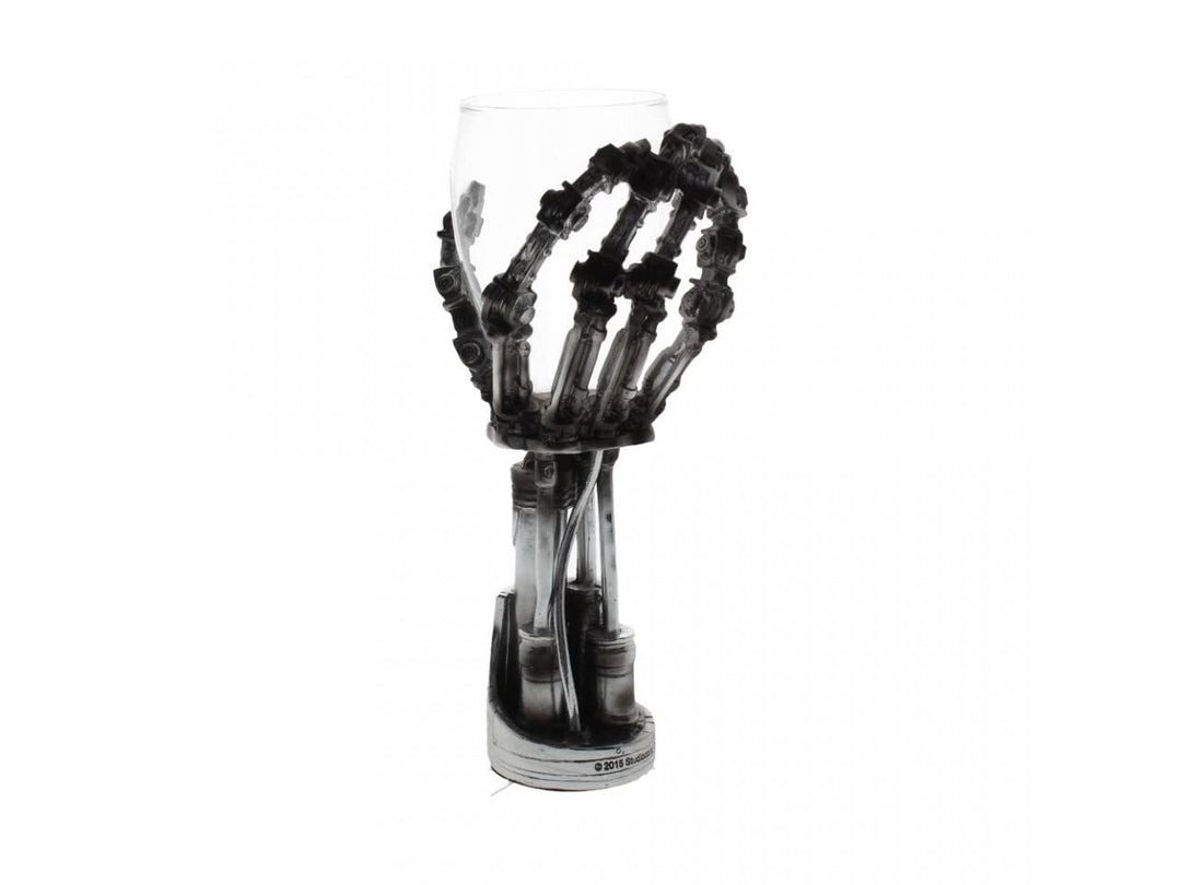 Terminator 2 T800 Hand Goblet Wine Glass Official Merchandise Judgment Day 19cm