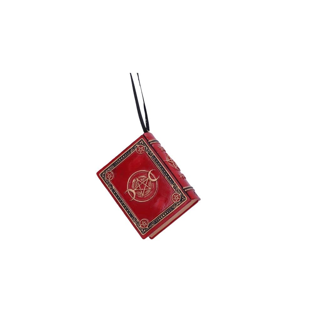 Red Book of Spells Hanging Ornament 7cm 5