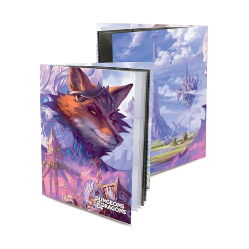 Ultra PRO - D&D Character Folio: Planescape Adventures In the Multiverse, Turn of Fortunes Wheel, Store Sheets & Spell Cards, Organize Adventure, Two 9-Pocket Pages for Cards, 10 Single Pocket Pages 1