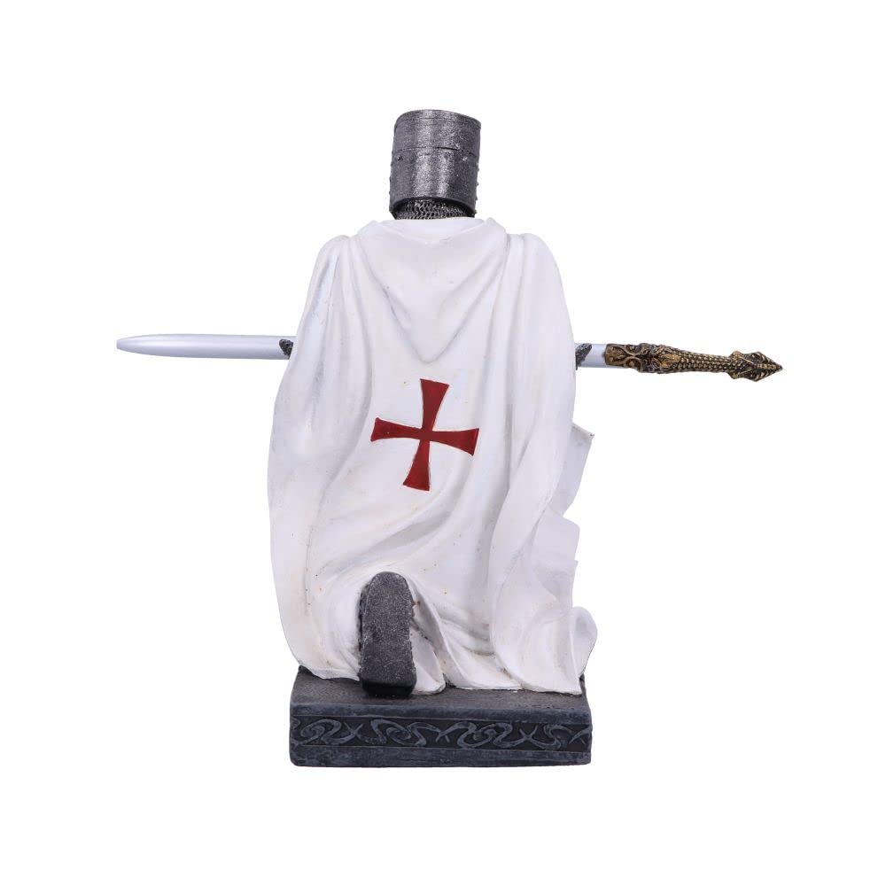 Knights Oath Pen Holder 16.8cm Polyresin Statue 4