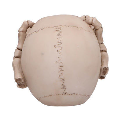 Cracked Decorative Resin Skull 15cm 4