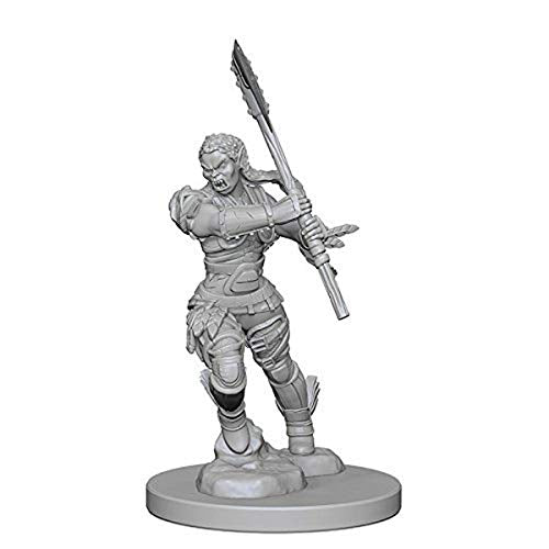 Pathfinder Battles Deep Cuts: Half-Orc Female Barbarian 1
