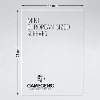 Prime Mini European Sized Sleeves 46 X 71 Mm 50 Card Sleeve 4