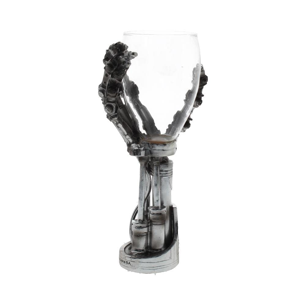 Terminator 2 T800 Hand Goblet Wine Glass Official Merchandise Judgment Day 19cm
