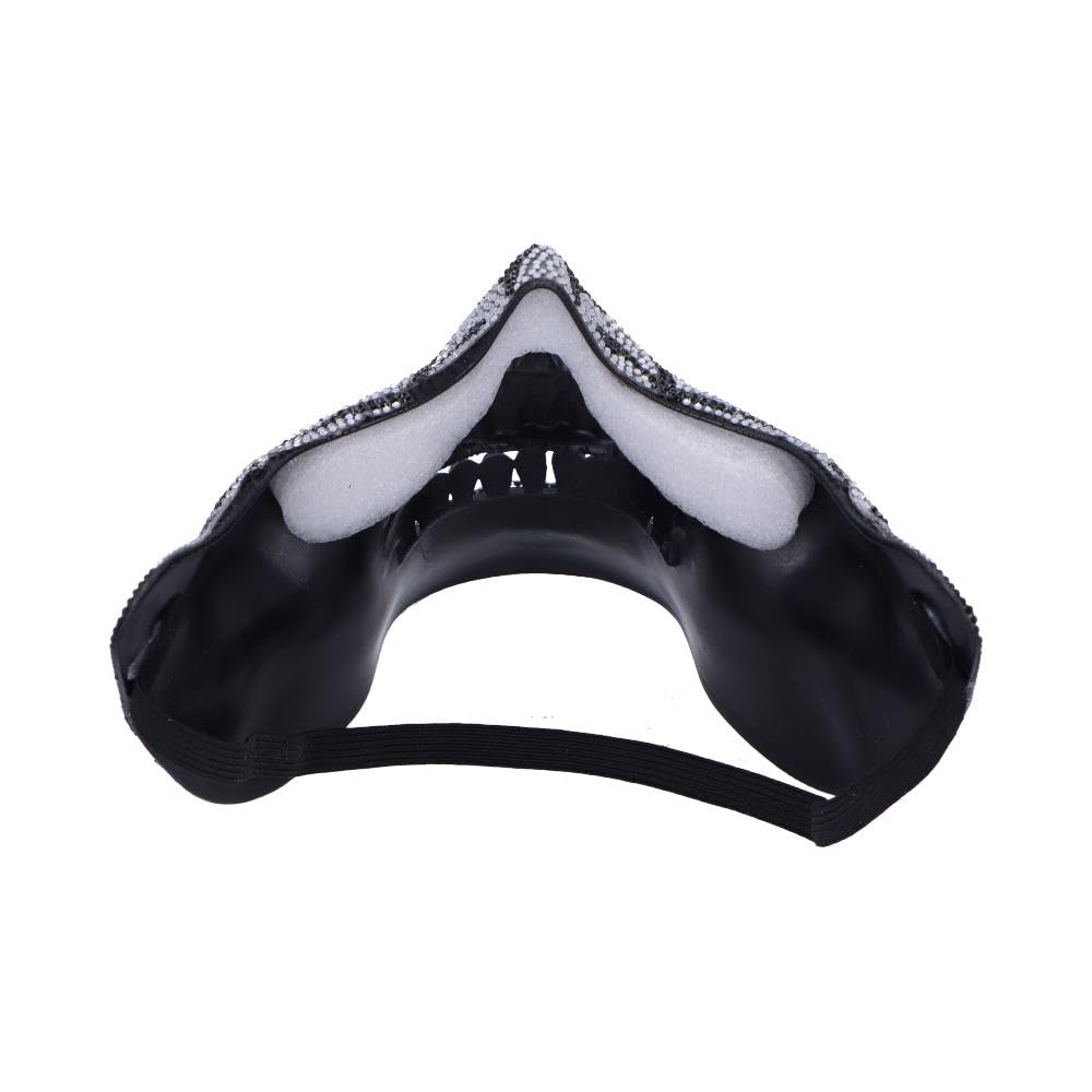 Jewelled Masquerade Silver 17.5cm Mask for Cosplay 4