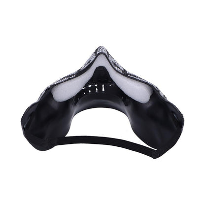 Jewelled Masquerade Silver 17.5cm Mask for Cosplay 4