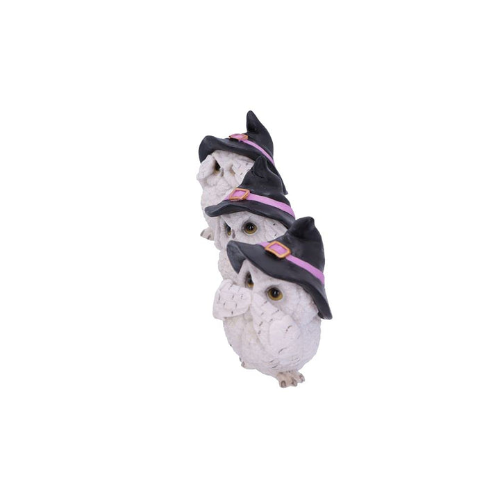 Three Wise Feathered Familiars 9cm