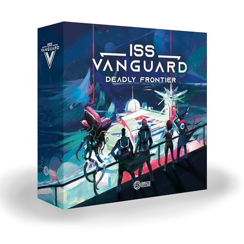 ISS Vanguard: Deadly Frontier Campaign Expansion - New Challenges & Adventures! Cooperative Sci-Fi Strategy Game, Ages 14+, 1-4 Players, 90-120 Min Playtime, Made by Awaken Realms 1