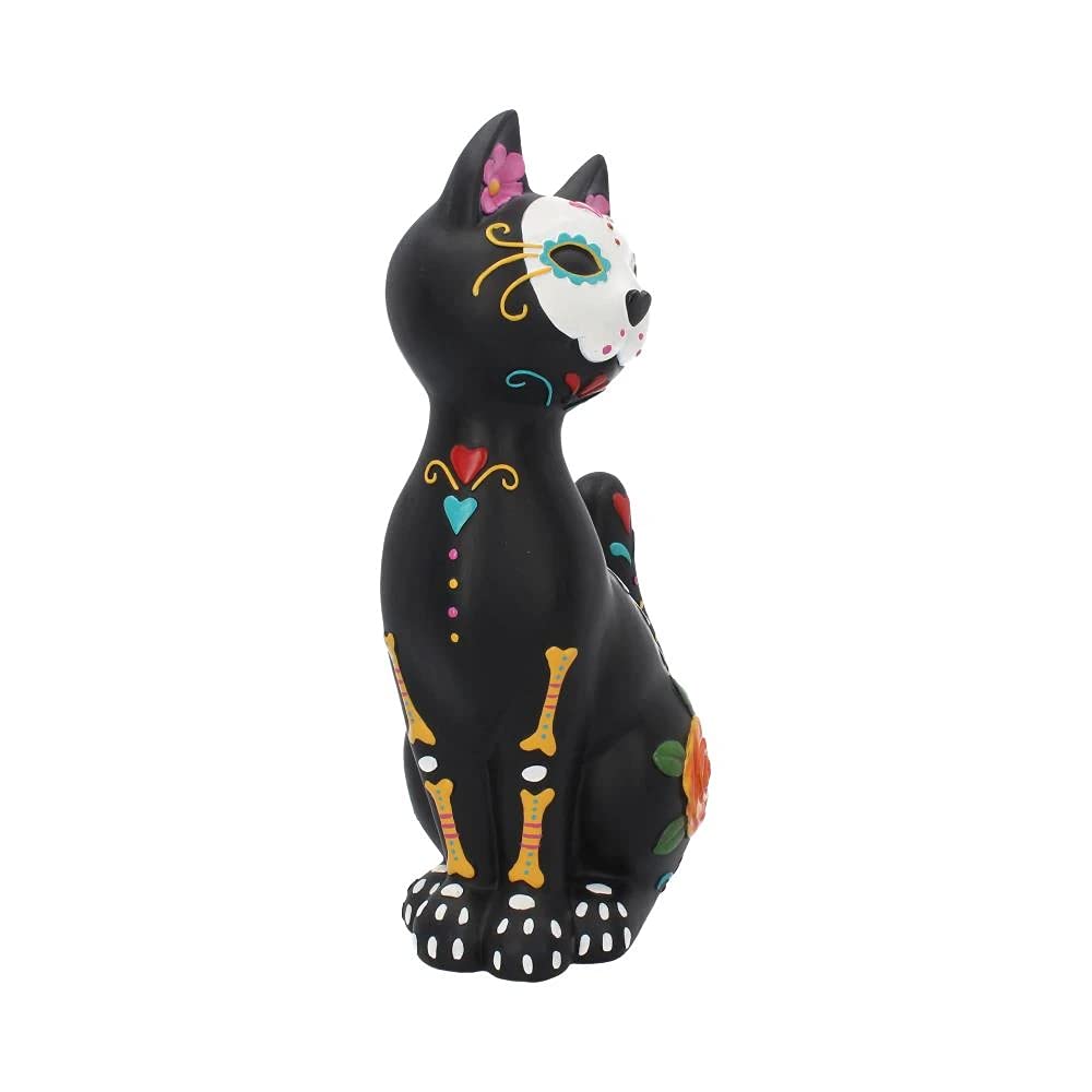 Sugar Kitty Figurine Day of the Dead Cat Ornament 26cm