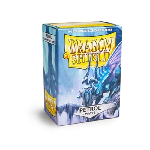 UNIT Dragon Shield Matte Petrol 100 ct in box Gaming Accessory by Arcane Tinmen 1