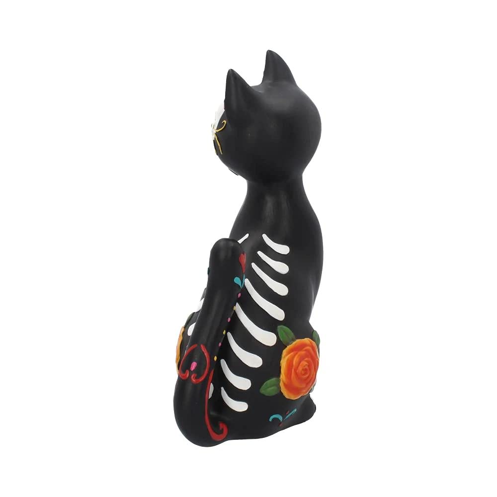 Sugar Kitty Figurine Day of the Dead Cat Ornament 26cm