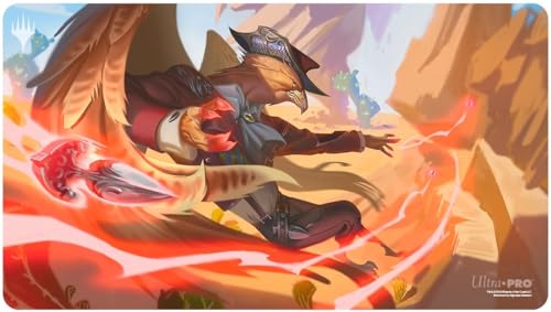 Ultra PRO - Outlaws of Thunder Junction Playmat Ft. Slickshot Show-Off for Magic: The Gathering, Limited Edition Unique Artistic Collectible Card Gaming TCG Playmat Accessory 1