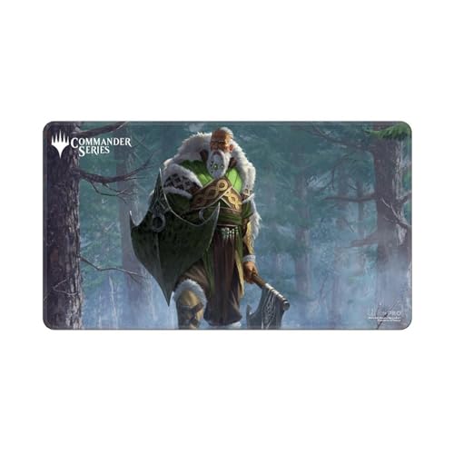 Commander Series 1 Mono  Fynn Stitched Playmat for Magic The Gathering