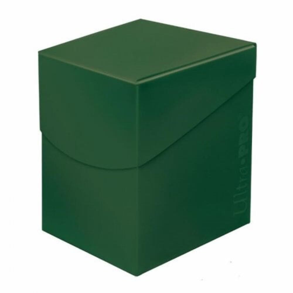 Deck Box Eclipse Green 100 Plus Cards Deck Box by Ultra Pro 1