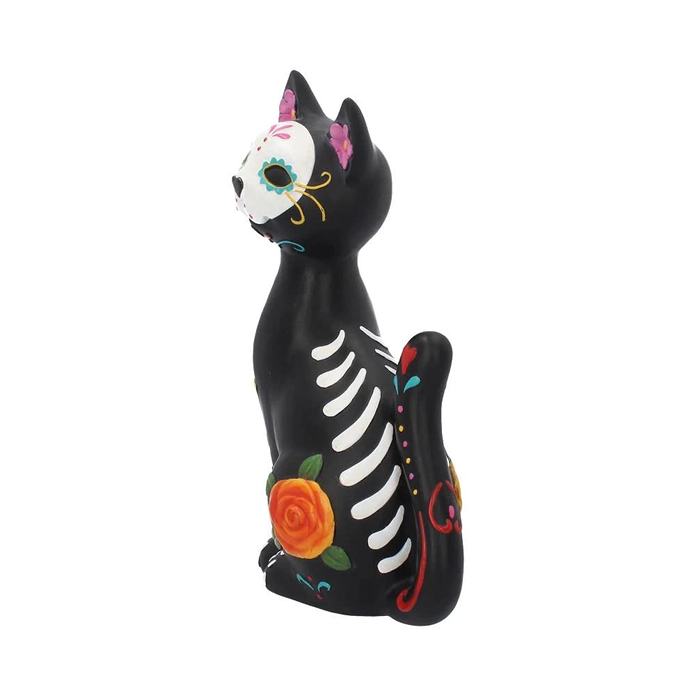 Sugar Kitty Figurine Day of the Dead Cat Ornament 26cm 2