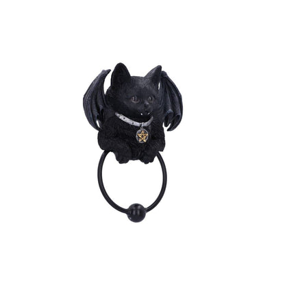 Vampuss Black Bat Cat Door Knocker 20cm 4