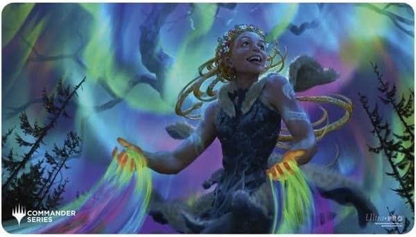 MTG Commander Series Release 4 Double Sided Playmat Esika God of the Tree 2