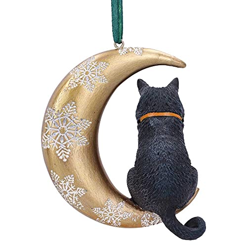 Moon Cat Hanging Ornament 9cm by Lisa Parker Christmas Tree Decoration 3