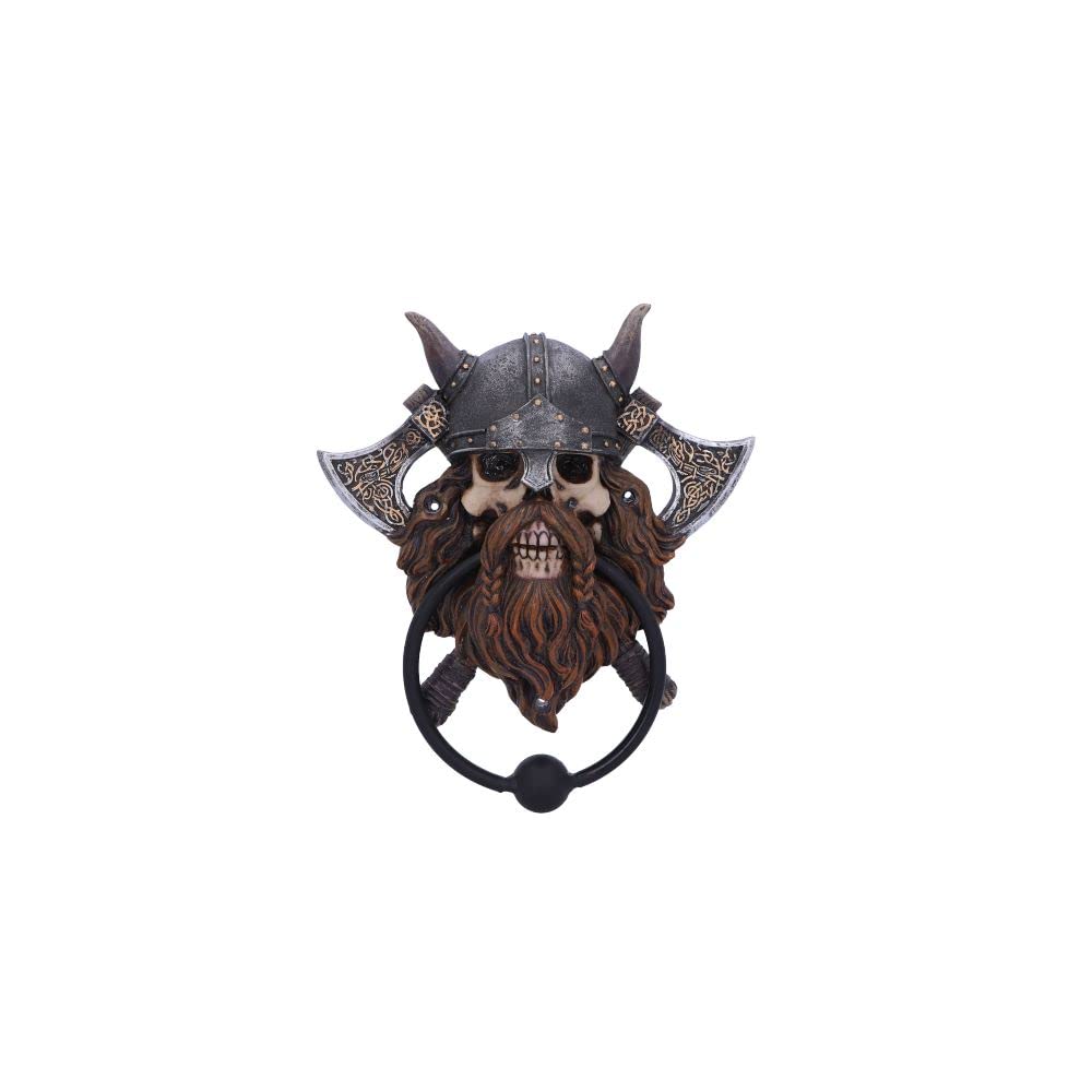 Viking Skull Door Knocker Visit 18.5cm