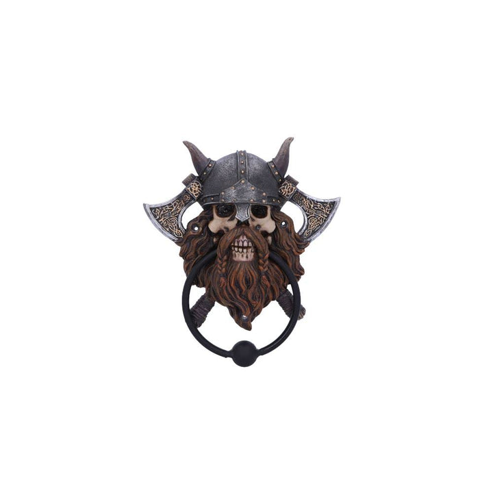 Viking Skull Door Knocker Visit 18.5cm