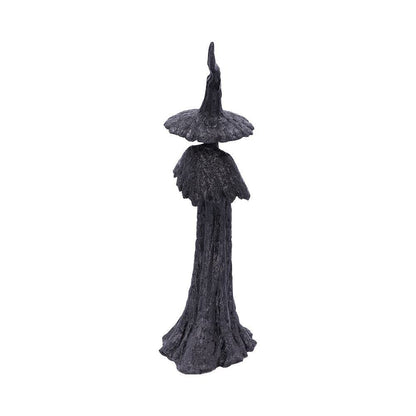 Talyse Black Glittered Forest Witch Ornament Wiccan Decoration Small 30cm 3
