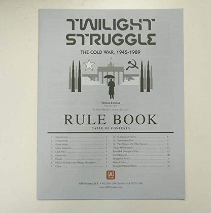 Twilight Struggle The Cold War 1945-1989 Deluxe Edition Board Game 7
