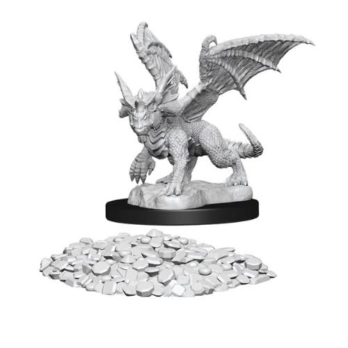 Blue Dragon Wyrmling: D&D Nolzur's Marvelous Unpainted Miniatures (W10) 100D&D 2