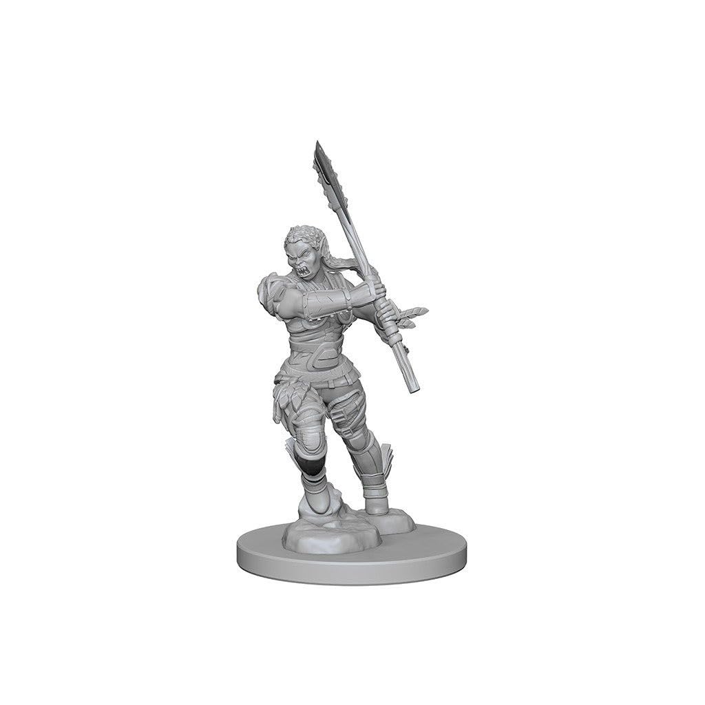 Pathfinder Battles Deep Cuts: Half-Orc Female Barbarian 4