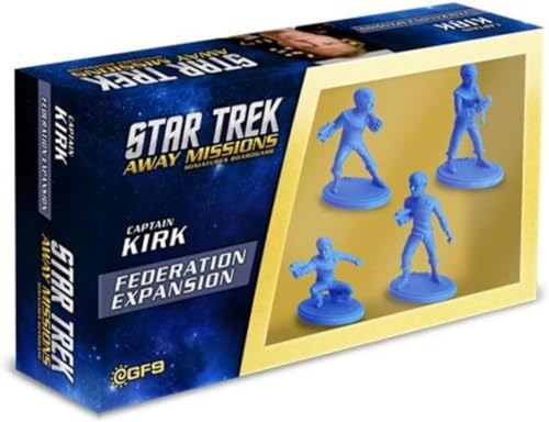 Captain Kirk Federation Expansion Star Trek Away Missions Board Game by Gale force Nine 1