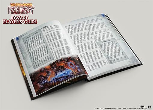 Dwarf Players Guide Warhammer Fantasy Roleplay Roleplaying Game by Cubicle Seven 4