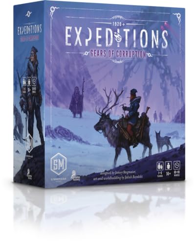 Gears of Corruption Expeditions Expansion Standard Edition Board Game by Stonemaier 1