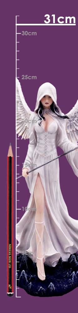 Mercy Small Resin Hooded Angel Figurine 25cm 8