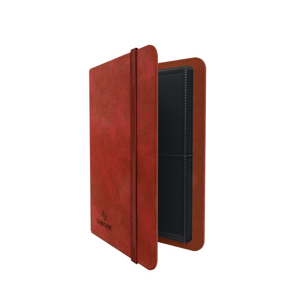 Gamegenic Prime Album 8 Pocket Red Gaming Accessory 2