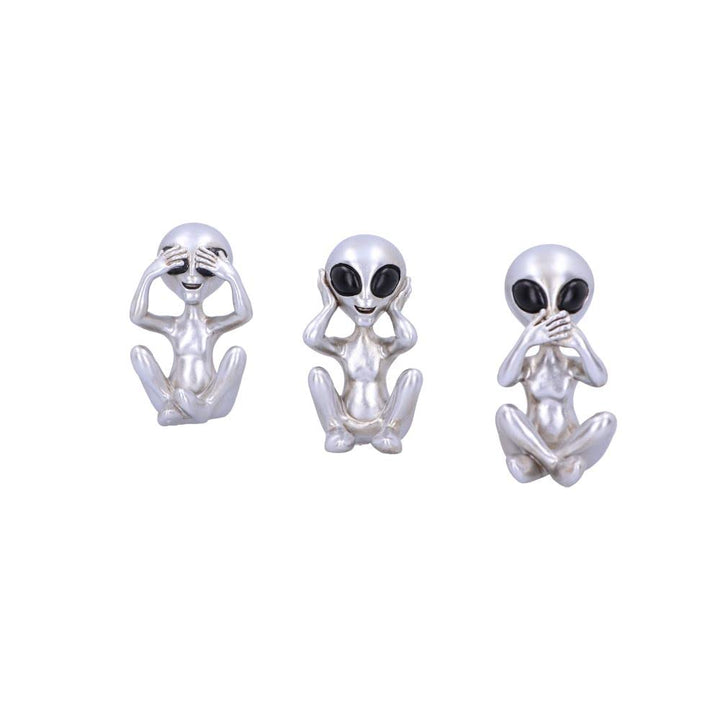 Three Wise Aliens Figurine 7.5cm