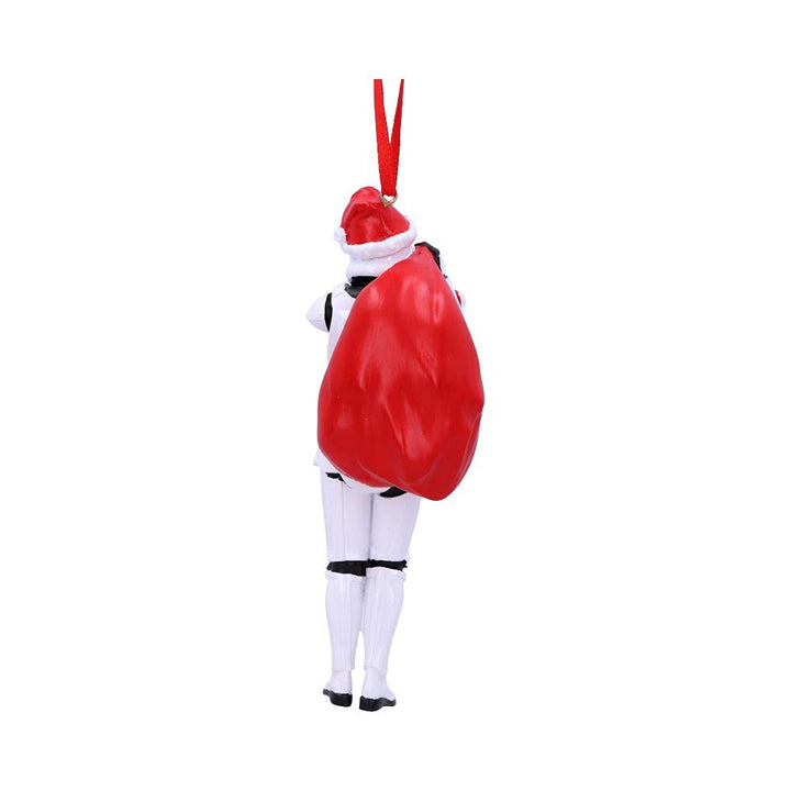 Stormtrooper Santa Sack Hanging Ornament 13cm Officially Licensed