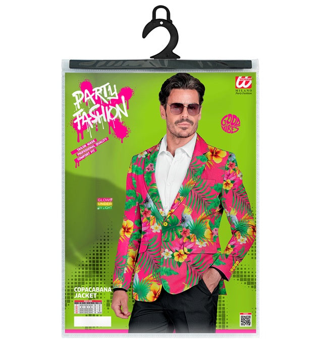 Neon Copacabana Party Fashion Jacket  Jacket 
