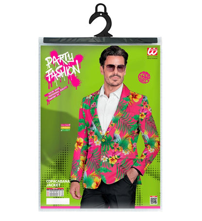 Neon Copacabana Party Fashion Jacket  Jacket 