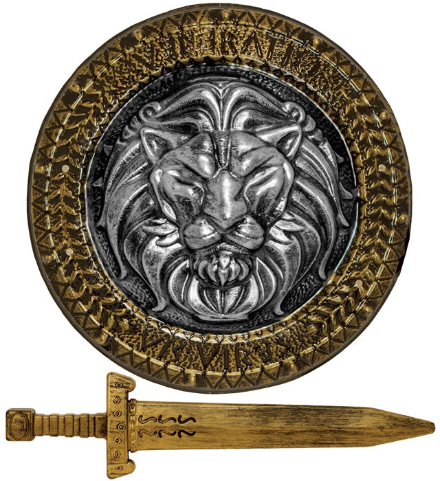 Lionheart Shield & Sword Shield 44 Cm, Sword 48 Cm