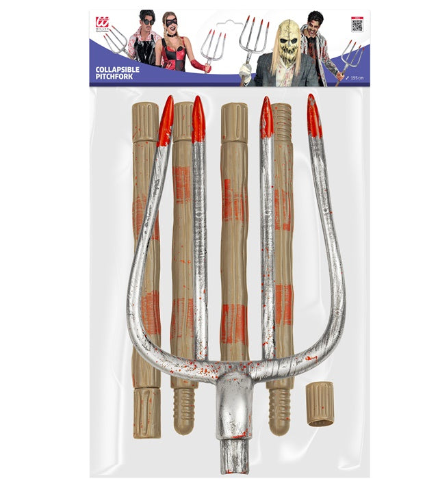 Collapsible Bloody Pitchfork 155 Cm 