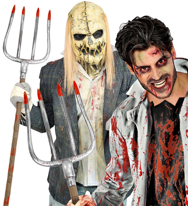 Collapsible Bloody Pitchfork 155 Cm 