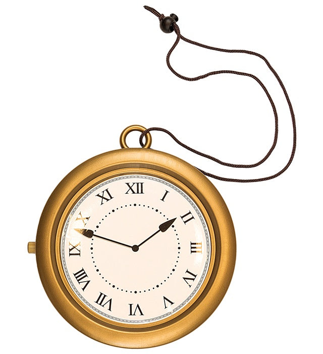 Big Clock Necklace 20 Cm  