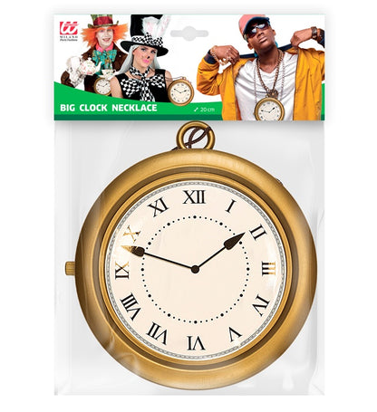 Big Clock Necklace 20 Cm  
