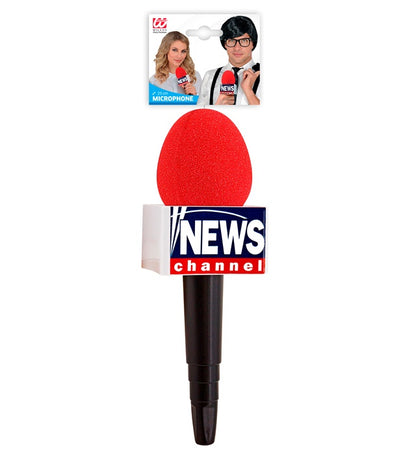 Breaking News Microphone 25 Cm   