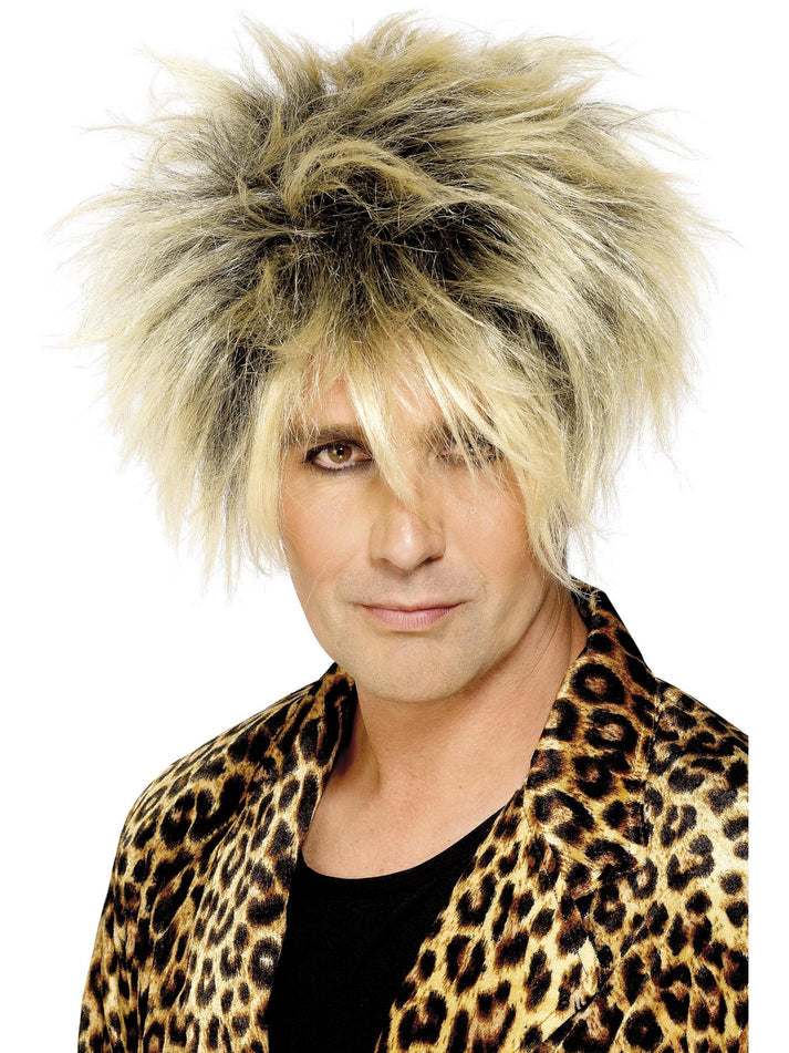 Wild Boy Wig Blonde 80s Boy Band Costume Hair 1
