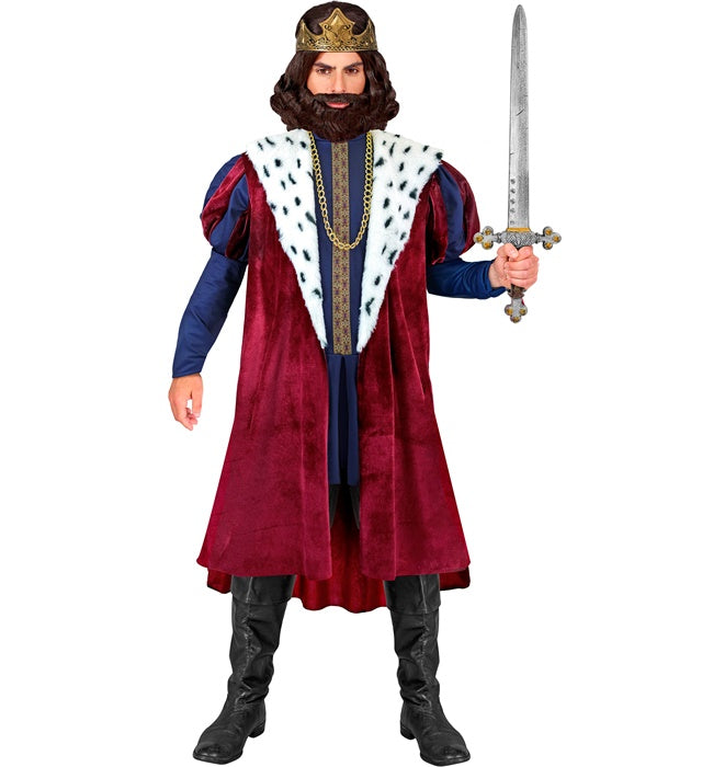 King  Jacket, Sleeveless Coat, Necklace, Crown 