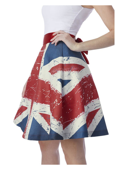 Union Jack Skirt Vintage Style Print for Women 2