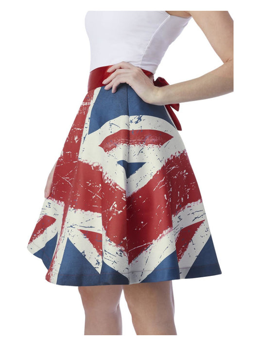 Union Jack Skirt Vintage Style Print for Women 2