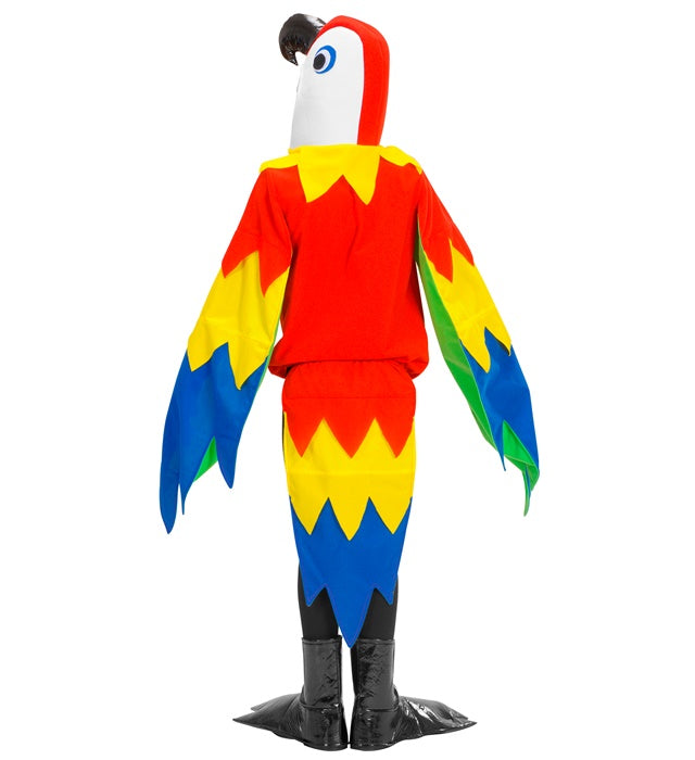 Parrot  Costume, Mask, Feet 