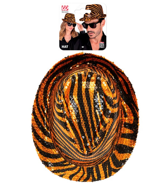 Animalier Tiger Sequin Fedora